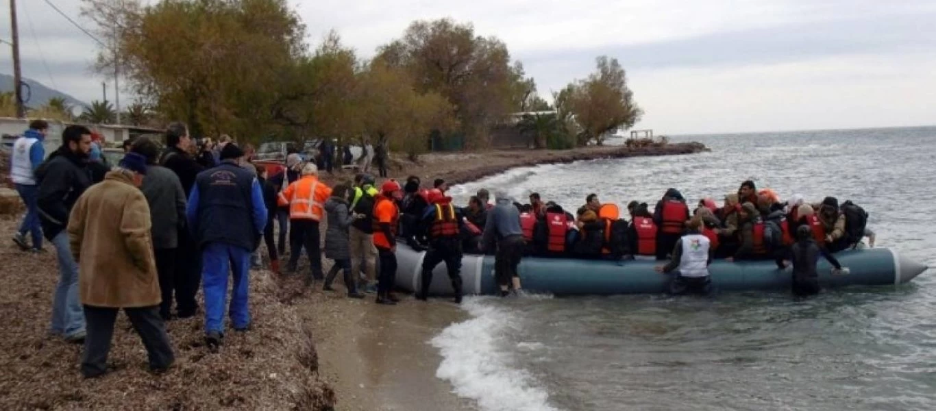 Εντοπίστηκαν 48 μετανάστες σε ακτή βόρεια της Σάμου